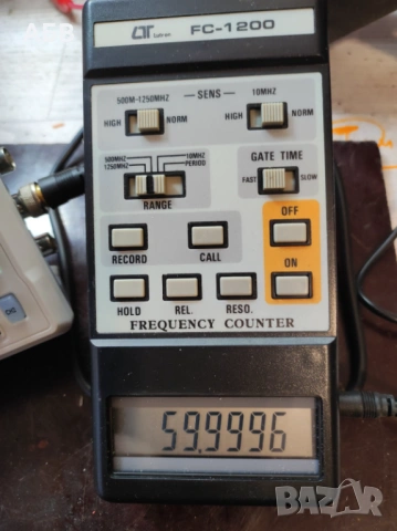 Продава се портативен честотомер / брояч LUTRON FC-1200 до 1.25 Гхц, снимка 2 - Друга електроника - 53069772