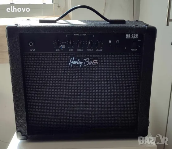 Усилвател за китара Harley Benton HB-20B, снимка 2 - Ресийвъри, усилватели, смесителни пултове - 47419360