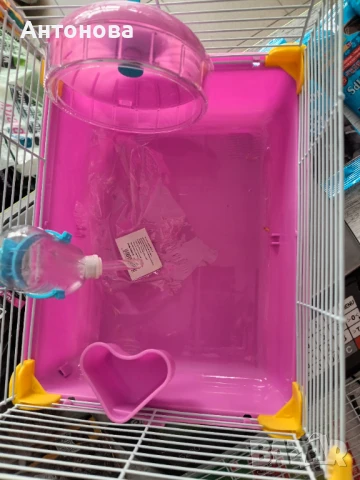 Клетка за хамстери , снимка 4 - За гризачи - 50850259