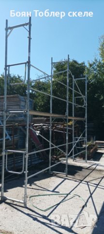 Продавам поцинковано фасадно скеле употребявано