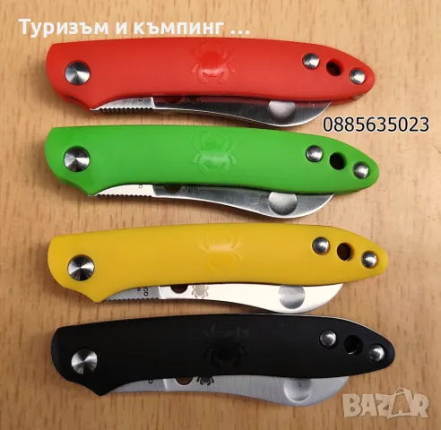 Сгъваем нож Spydercо Dragonfly 2 / Spiderco Roadie Slip Joint C189, снимка 6 - Ножове - 48178710