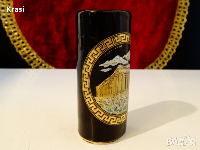 Чаша Акропол,злато,поставка за запалка, снимка 2 - Антикварни и старинни предмети - 34925450