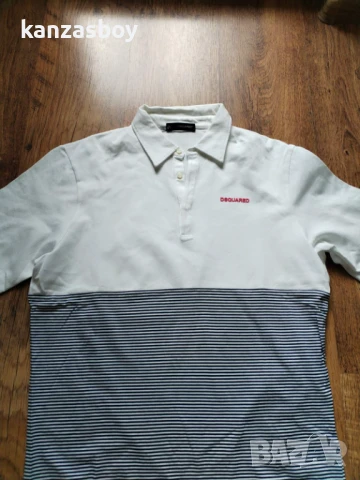 dsquared2 - страхотна мъжка тениска КАТО НОВА Л, снимка 6 - Тениски - 50526065