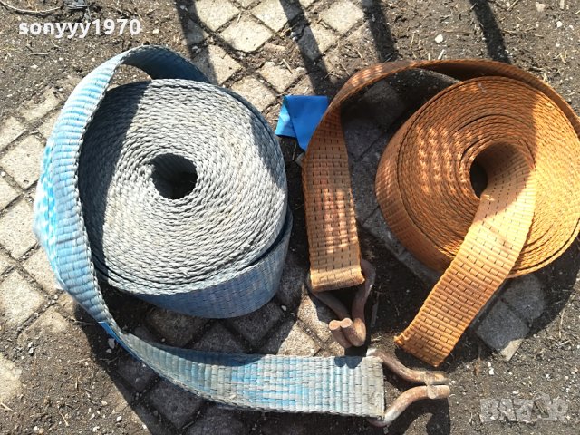 Колани ленти 9 метра-от тир-яки и здрави за бита или теглене, снимка 2 - Аксесоари и консумативи - 28177853