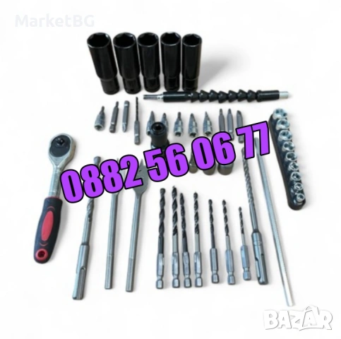 7 в 1 перфоратор, винтоверт, гайковерт, ъглошлайф,саблен/верижен трион, снимка 11 - Други инструменти - 53274300