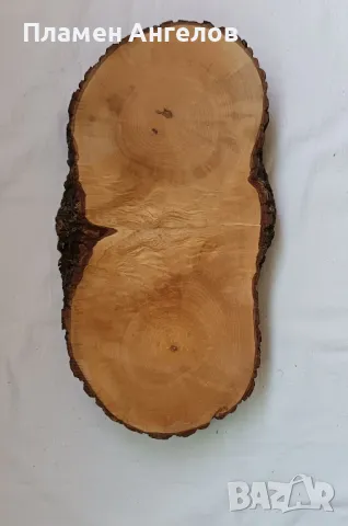 Плато, дъска с кора за поднасяне. , снимка 2 - Аксесоари за кухня - 50173195
