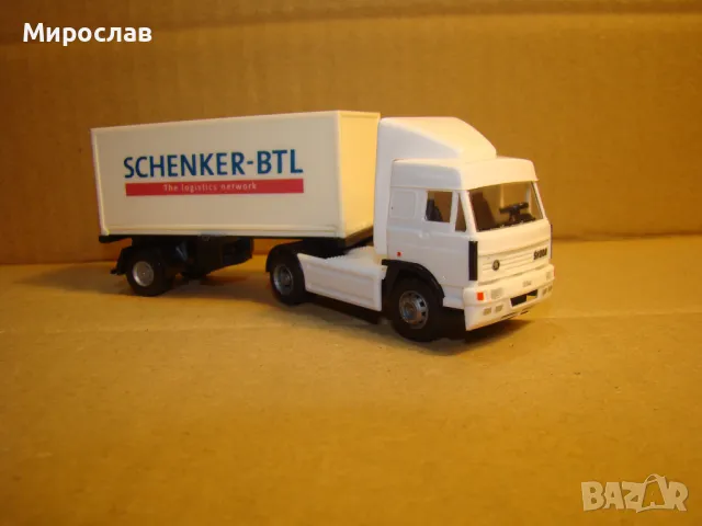 IGRA H0 1/87 LIAZ SKODA EUROPE КАМИОН МОДЕЛ КОЛИЧКА ТИР, снимка 4 - Колекции - 48577625