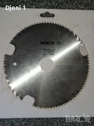 Циркулярен диск BOSCH , снимка 3 - Циркуляри - 53512381