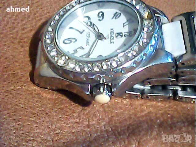 Красив дамески часовник Kinzel 1822ciramic, снимка 2 - Дамски - 51014885