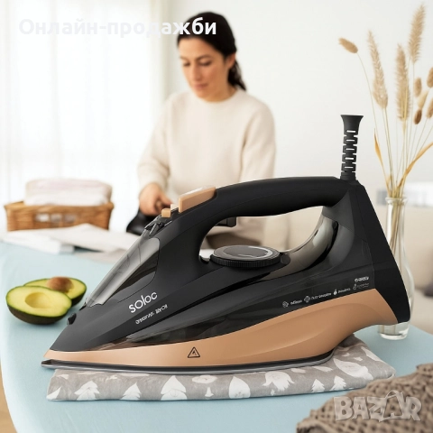 Керамична парна ютия, снимка 2 - Ютии - 51561158