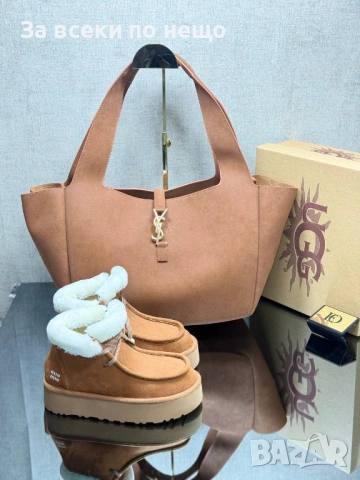 YSL🔝Miu Miu🔝Prada Дамска Чанта🔝Дамски Меки И Топли Боти🔝Меки И Топли Чехли Код SK764, снимка 5 - Чанти - 53170882