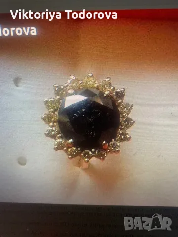 Нов инвестиционен пръстен с диаманти-6,20 к-СУПЕР ОФЕРТА-СПЕШНО!, снимка 2 - Пръстени - 50239663