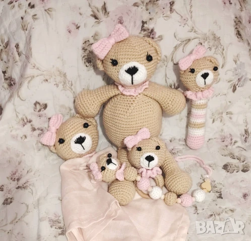 Комплект плетени играчки 