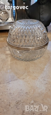 разкошен съд за чер хайвер, снимка 4 - Антикварни и старинни предмети - 52138903