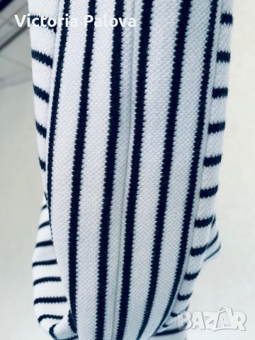 Блуза кроп райе BETTY&CO Германия, снимка 6 - Блузи с дълъг ръкав и пуловери - 39507398