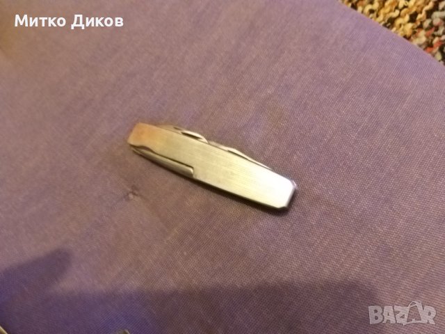 Джобно ножче от соца Сърп и чук 5 части рядко, снимка 16 - Ножове - 43400701