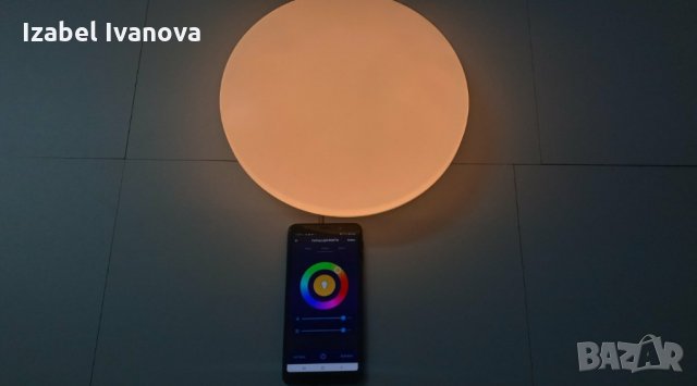 LED детска плафониера RGB с Wi-Fi управление - НОВО, снимка 7 - Лед осветление - 33302063