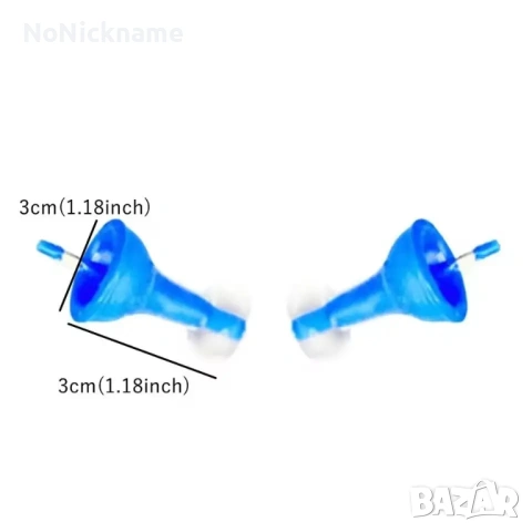Силиконови водоустойчиви тапи за уши, професионални тапи за плуване, против шум, за вана и сън, снимка 6 - Други - 53371459