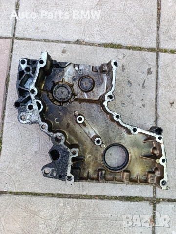 Ангренажен капак BMW 530D 525D 535D 730D E60 E61 E65 Капак верига блок БМВ , снимка 2 - Части - 53102891