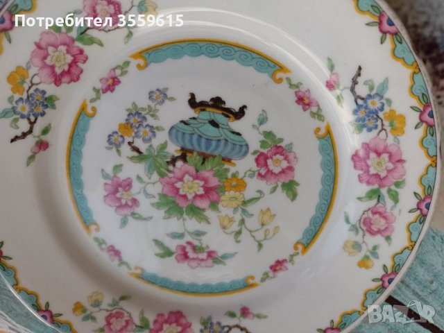порцеланова чиния от Англия, снимка 4 - Декорация за дома - 40444605