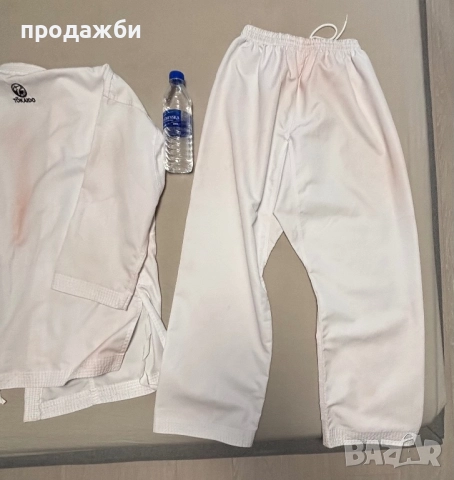 КАРАТЕ КИМОНО ТОКАЙДО kumite master JR– БЯЛО, снимка 5 - Спортна екипировка - 52919370