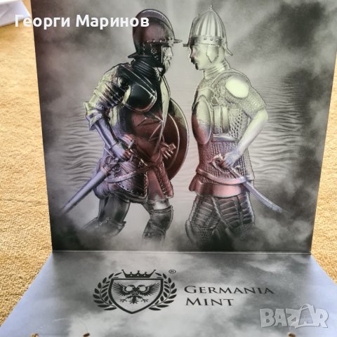Сребърна монета Germania Knights of Malta, 2022 г., Проба 0.9999, 1 oz (1 унция), снимка 13 - Нумизматика и бонистика - 40090775