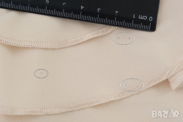 Дамска бежова блуза марка Foggy - 2XL, снимка 6 - Блузи с дълъг ръкав и пуловери - 37238455