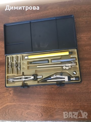 Чертожен комплект, снимка 2 - Ученически пособия, канцеларски материали - 42962640