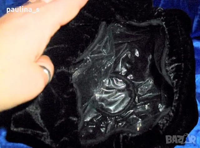 Три различни броя / Изумителна чанта от естествен велур, кадифе и с декорация , снимка 12 - Чанти - 42395681