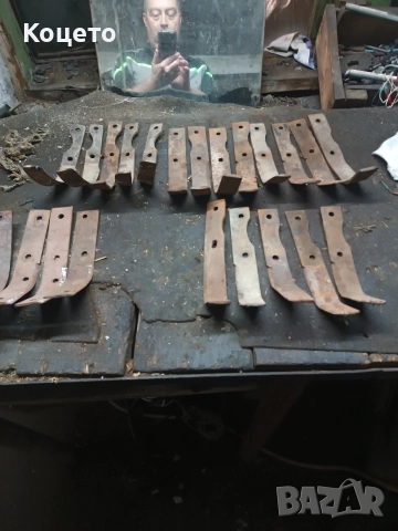 Чапи за мотофреза - 23 броя, снимка 2 - Резервни части за машини - 52392900