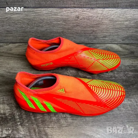 ADIDAS GW1000 Predator Edge 3 FG Оригинални Бутонки Калеври Чорап Без Връзки 43-43.5 27.5см, снимка 4 - Футбол - 49628153