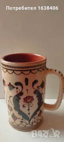 Стара керамична чаша , снимка 6 - Антикварни и старинни предмети - 49467603