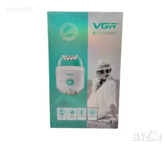 Eпилатор,VGR V-726