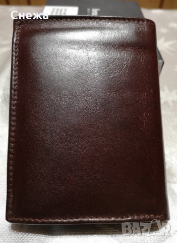 Bruno Banani Vegetabil кафяв вертикален портфейл, снимка 5 - Портфейли, портмонета - 28332451