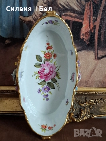 Красива декоративна купа, снимка 8 - Антикварни и старинни предмети - 51918512