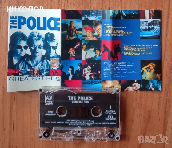 THE POLICE , снимка 2 - Аудио касети - 49444497