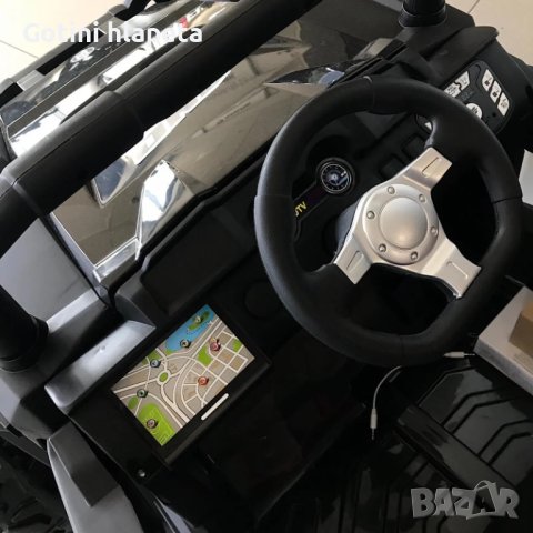 Акумулаторен Двуместен джип Off-Road Extreme 4X4 UTV 24V батерия, снимка 13 - Детски велосипеди, триколки и коли - 43686161