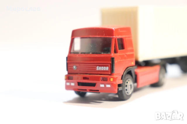 IGRA  H0 1/87 SKODA  LIAZ  КАМИОН МОДЕЛ КОЛИЧКА TIR ФУРГОН , снимка 4 - Колекции - 50682594