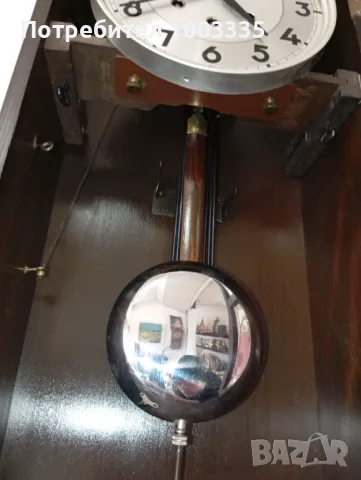 Голям Стенен часовник MAUTHE-Big ben мелодия , снимка 3 - Антикварни и старинни предмети - 49210694