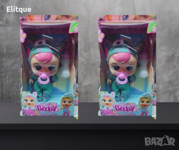 Сладко плачещо бебче, с аксесоари, снимка 6 - Кукли - 52779727