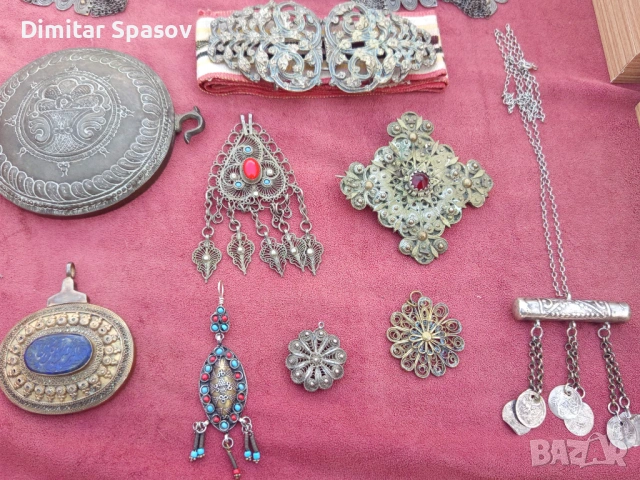 Възрожденски Накити Пафта Висулка Мощехранителница Муска, снимка 2 - Антикварни и старинни предмети - 53054921