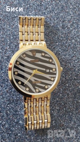Rolex Datejust ,750/18k.gold plated-нов дамски часовник, снимка 6 - Дамски - 32424761