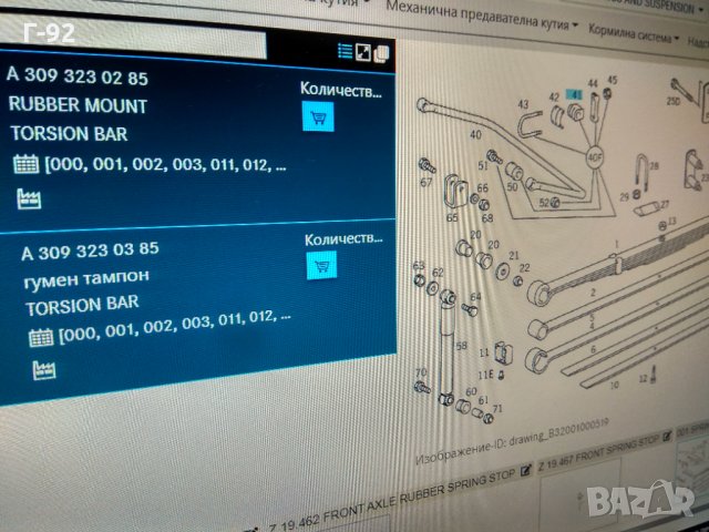 A3093230385**NEU**LKW **MERCEDES-BENZ** ****Тампони, стабилизираща щанга*****, снимка 2 - Части - 34838739
