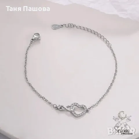 Сребърни гривни, проба 925, снимка 8 - Гривни - 44014939