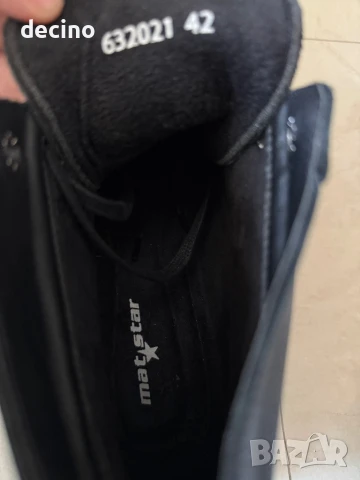 Нови мъжки боти 42 номер от естествена кожа, снимка 4 - Мъжки боти - 50666465