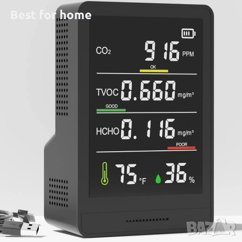 Професионален цифров термометър и влагомер Performance Guru – Висока точност, снимка 2 - Друга електроника - 53062775