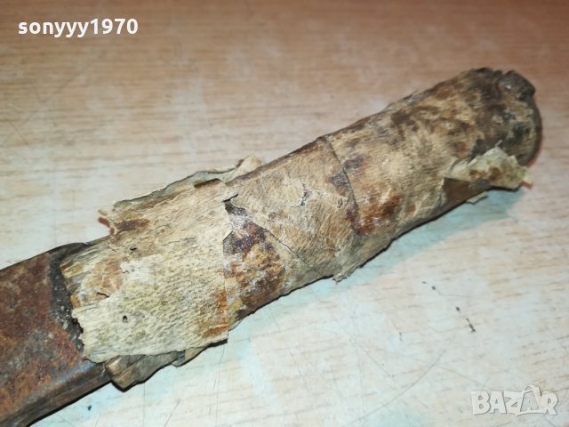 КУКРИ-САТЪР-СТАР ОТ ФРАНЦИЯ 32Х13СМ-France 🇫🇷 0512211614, снимка 14 - Антикварни и старинни предмети - 35037148