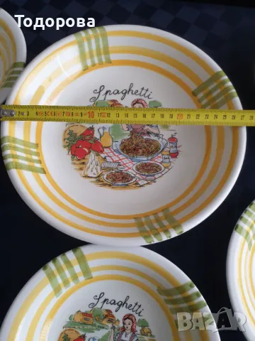 Италиански сервиз за спагети - 8 части, снимка 5 - Сервизи - 49235644