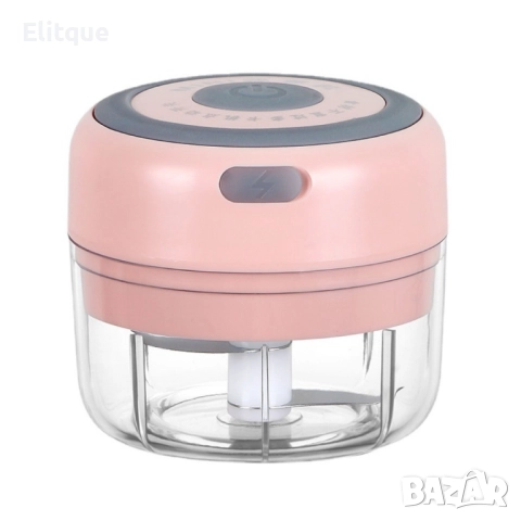 Мини електрически чопър с две остриета / Цвят: Розов, снимка 7 - Други - 52906274