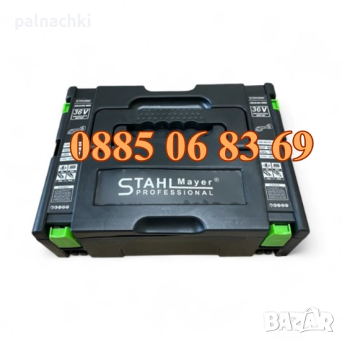 Акумулаторен ъглошлайф 36V 8.0Ah, снимка 5 - Други инструменти - 52140311